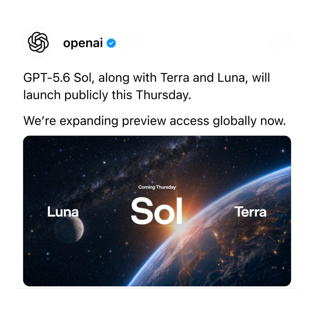OpenAI GPT-5.6 Announcement